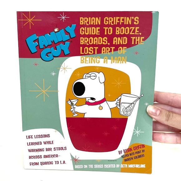 Family Guy Brian Griffins Guide to Booze and Broads Book Plus Hacky Sacks Balls - Picture 2 of 16